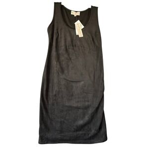 Philosophy‎ Republic Clothing Black Faux Leather Sleeveless Dress - Size 6